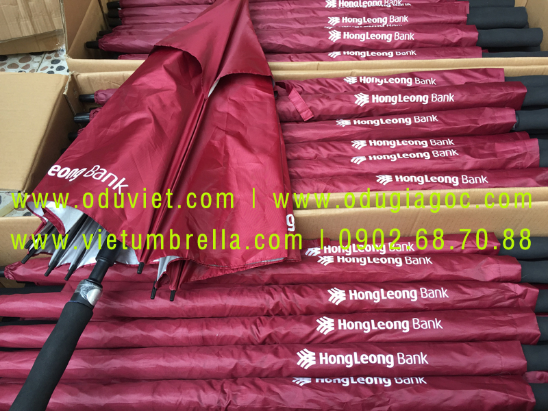 xưởng sản xuất ô dù cầm tay in logo quảng cáo